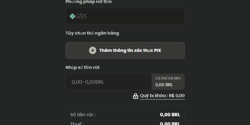 Điều kiện khi thực hiện rút tiền K8bet
